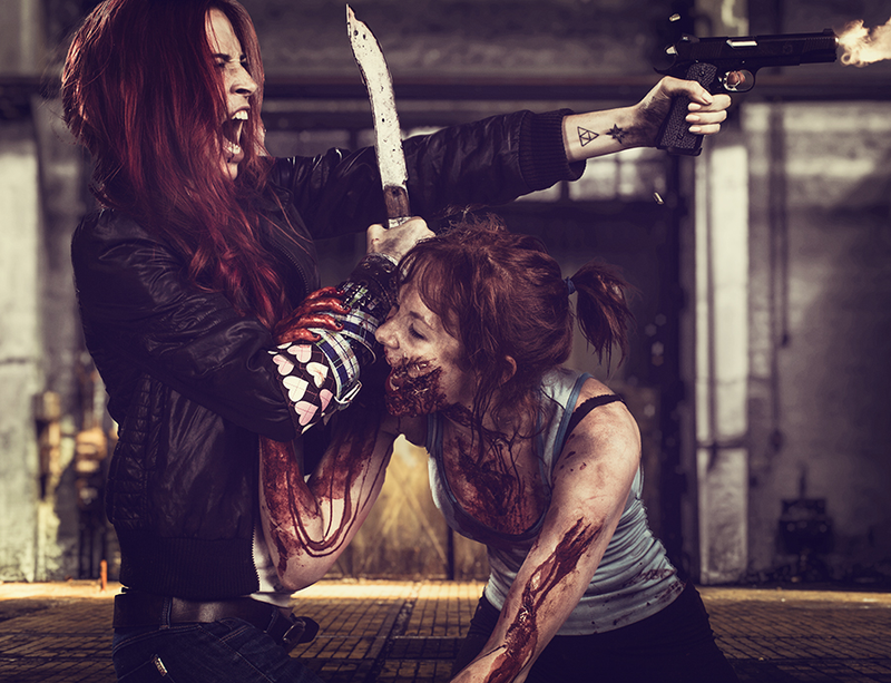 Illustration for article titled Actual Cosplayers Are The Stars Of A New Zombie Game